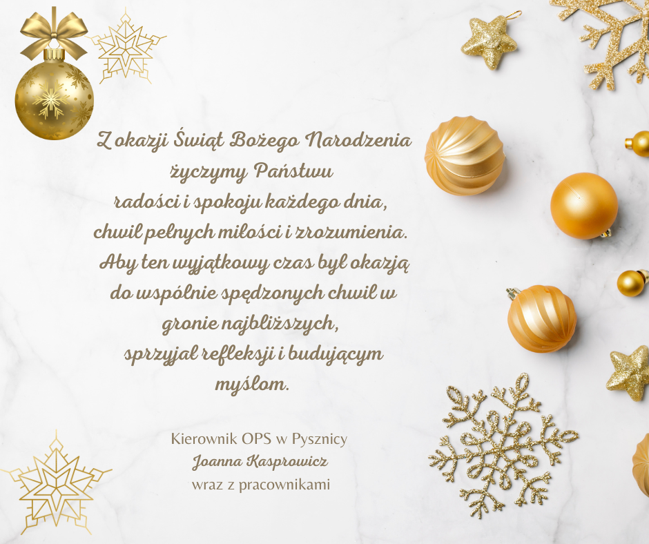 2025 Życzenia Bożonarodzeniowe